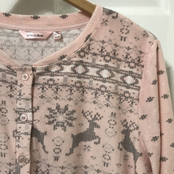 La Vie en Rose one piece shorts pyjamas - Picture 2 of 7